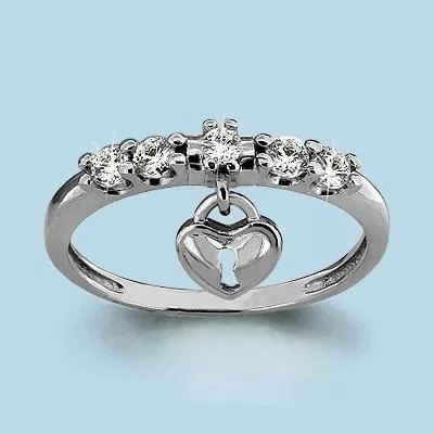 Кольцо, артикул LV63652А, серебро