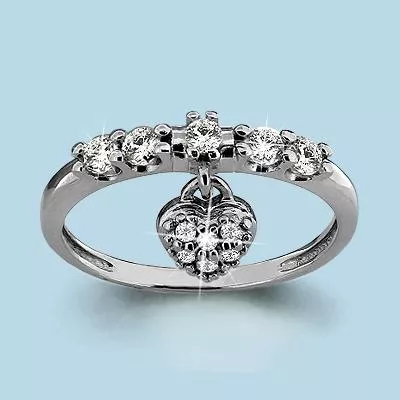 Кольцо из серебра, артикул LV63650А