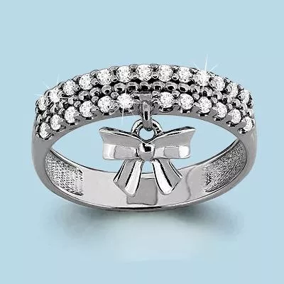 Кольцо из серебра, артикул LV63647А