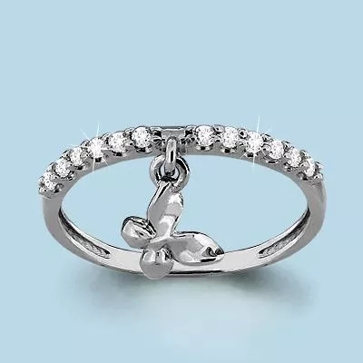 Кольцо, серебро, артикул LV63636А