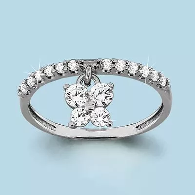 Кольцо из серебра, артикул LV63635А