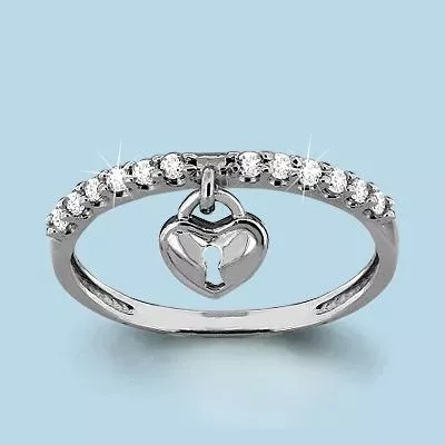 Кольцо, артикул LV63634А, серебро