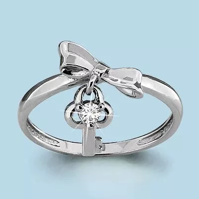 Кольцо, артикул LV63631А, серебро