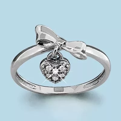 Кольцо, серебро, артикул LV63628А