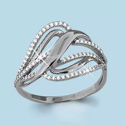 Кольцо из серебра, артикул LV63572А