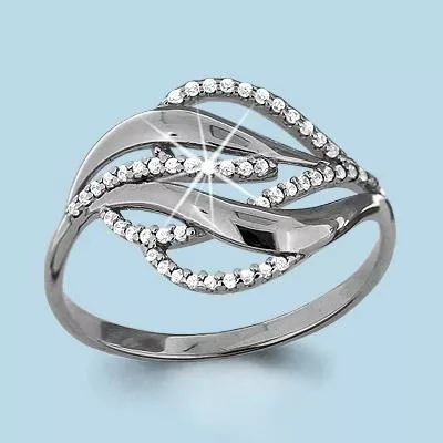 Кольцо, артикул LV63567А, серебро