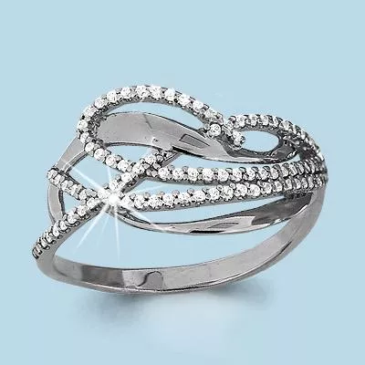 Кольцо из серебра, артикул LV63563А