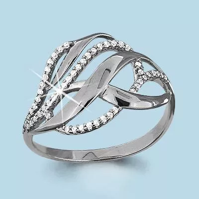 Кольцо, артикул LV63561А, серебро