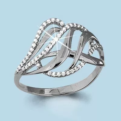 Кольцо из серебра, артикул LV63560А