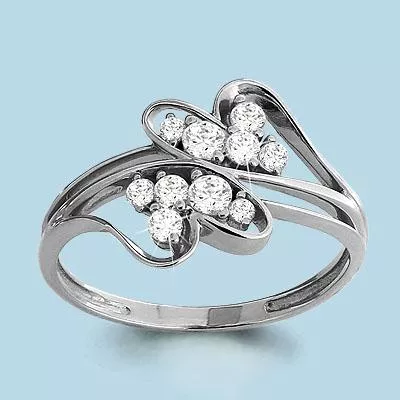 Кольцо из серебра, артикул LV63536А