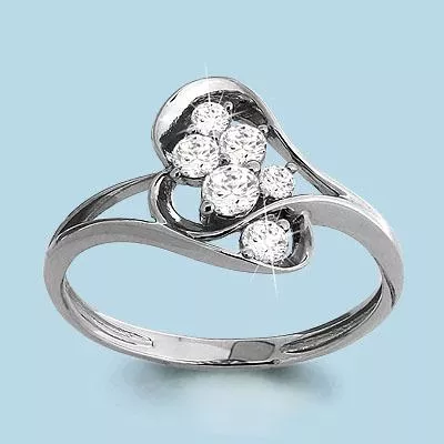 Кольцо, серебро, артикул LV63535А