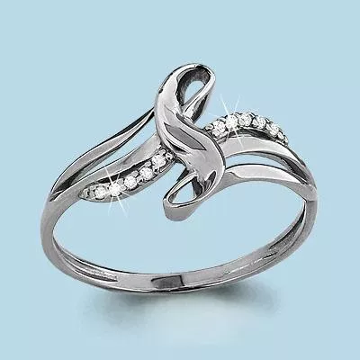 Кольцо из серебра, артикул LV63528А