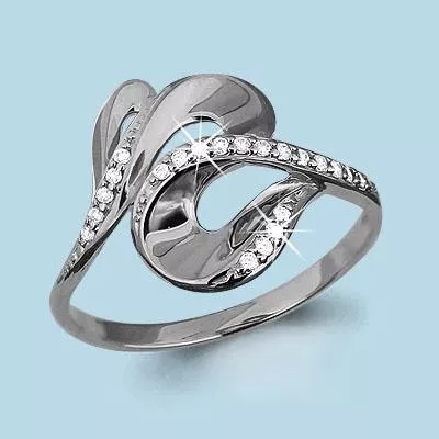 Кольцо, серебро, артикул LV63463А