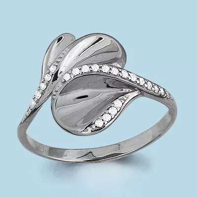 Кольцо, артикул LV63462А, серебро