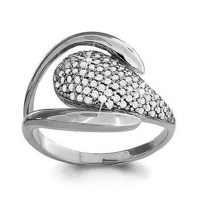 Кольцо, артикул LV63461А, серебро