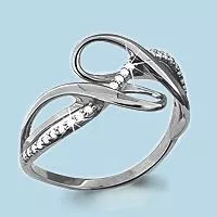 Кольцо из серебра, артикул LV63419А