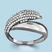 Кольцо, серебро, артикул LV63389А