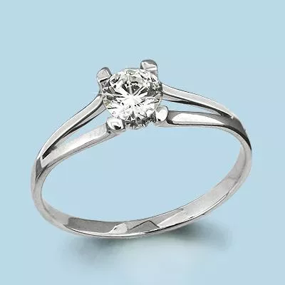 Кольцо, артикул LV63266, серебро