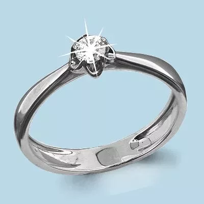 Кольцо, артикул LV63258, серебро