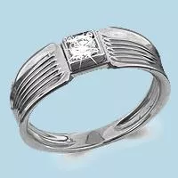 Кольцо из серебра, артикул LV63238