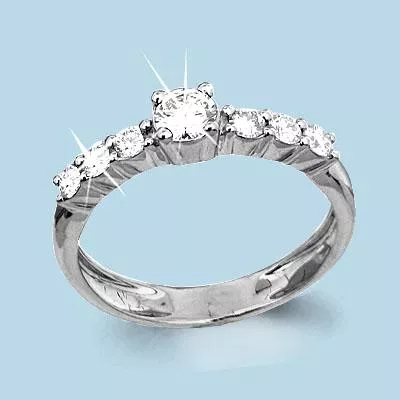 Кольцо, артикул LV63221, серебро