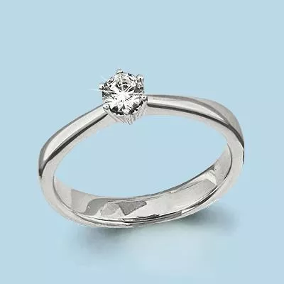 Кольцо, артикул LV63219, серебро