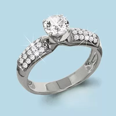 Кольцо, артикул LV63215А, серебро