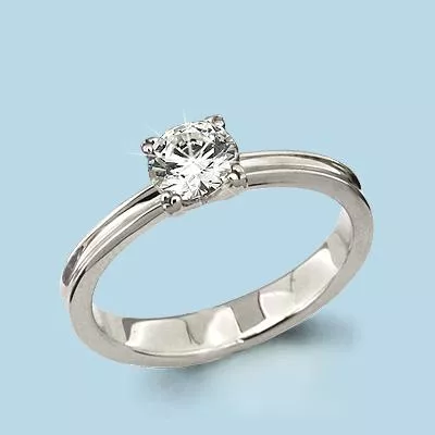 Кольцо, артикул LV63209, серебро