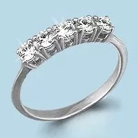 Кольцо, артикул LV63204, серебро