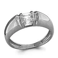 Кольцо, артикул LV63194, серебро