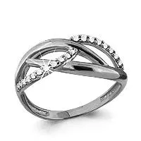 Кольцо, артикул LV63179А, серебро