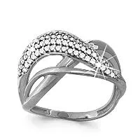 Кольцо, артикул LV63171А, серебро