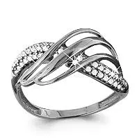 Кольцо, артикул LV63150А, серебро