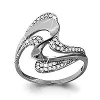 Кольцо, артикул LV63141А, серебро