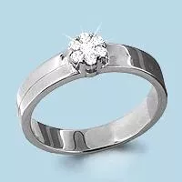 Кольцо из серебра, артикул LV63065А