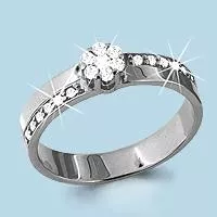 Кольцо, серебро, артикул LV63064А