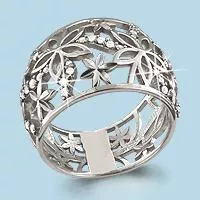 Кольцо из серебра, артикул LV63056А