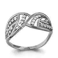 Кольцо, артикул LV63035А, серебро