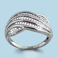 Кольцо, серебро, артикул LV63024А