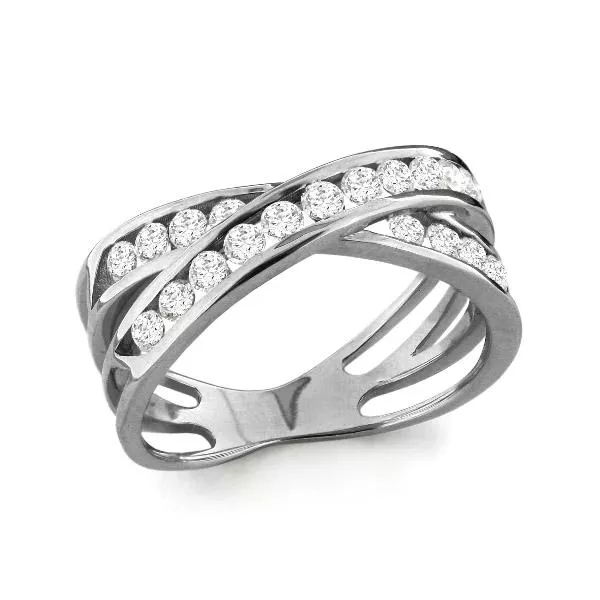 Кольцо, артикул LV63022А, серебро