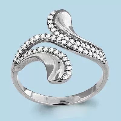 Кольцо, серебро, артикул LV63011А