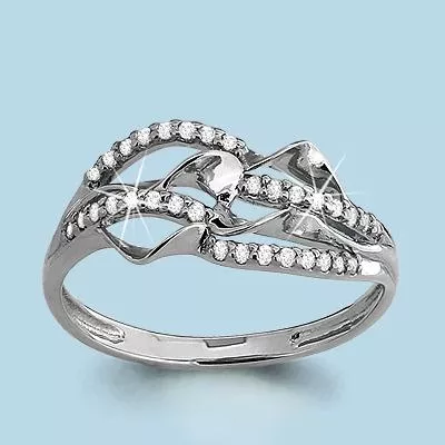 Кольцо, артикул LV62998А, серебро