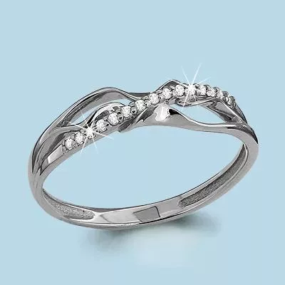 Кольцо, серебро, артикул LV62993А