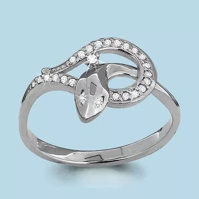 Кольцо из серебра, артикул LV62988А