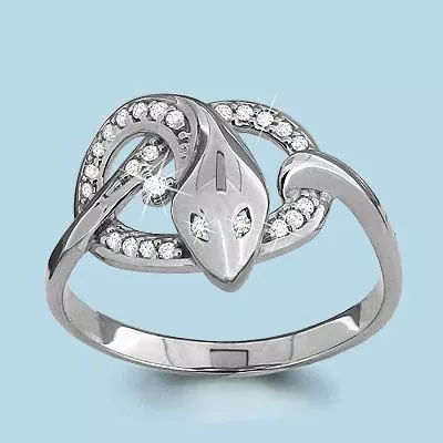 Кольцо, серебро, артикул LV62987А