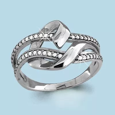 Кольцо, артикул LV62957А, серебро