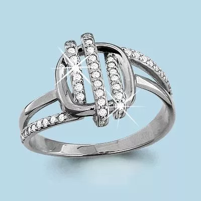 Кольцо из серебра, артикул LV62943А