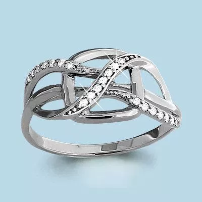 Кольцо, артикул LV62941А, серебро