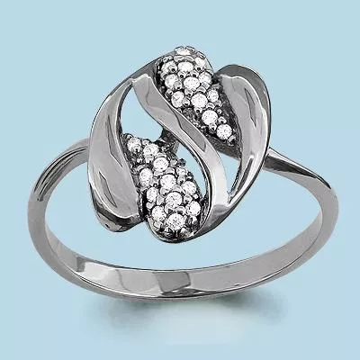 Кольцо из серебра, артикул LV62932А