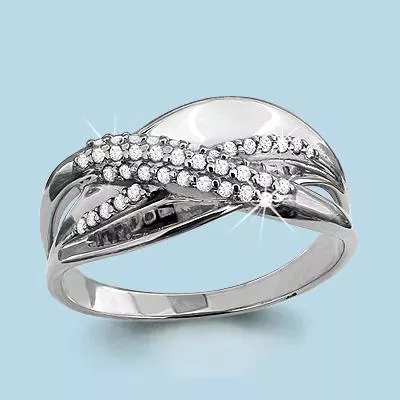 Кольцо, серебро, артикул LV62924А